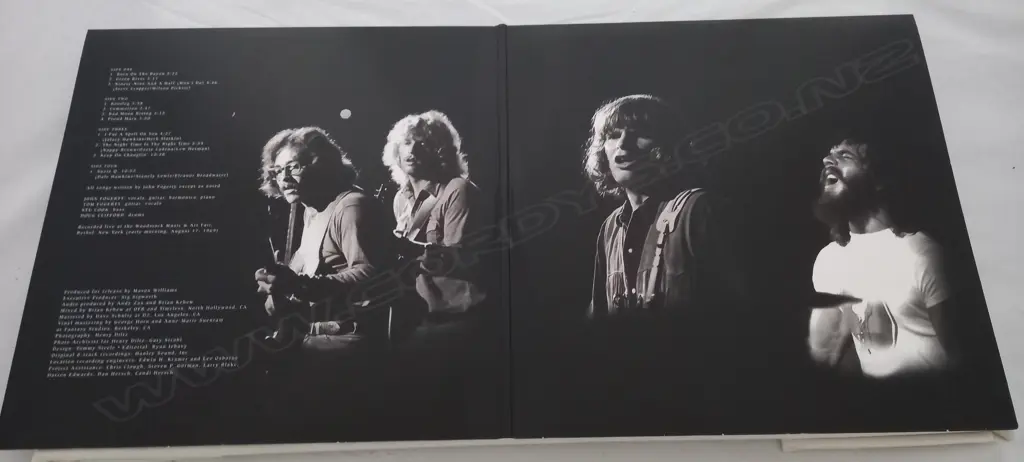 Creedence Clearwater Revival, Live At Woodstock, (Double Album) Image 1++